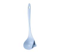 Cucchiaio da Zuppa Cucchiaio da zuppa con manico lungo da appendere for uso domestico per La Cucina(Blu)