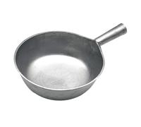 Cucchiaio D'acqua in Alluminio Compatto Manico Corto, Argento | Cucina e Giardino, Leggero e Multifunzione, Fondo Motivo Casuale, Stile Retrò Stile Casuale