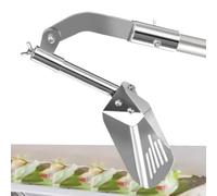 Cucchiaio detergente per grondaie - Cucchiaio detergente per grondaie domestiche | Accessorio per la manutenzione del drenaggio leggero e resistente alla ruggine | Detergente per trincee da giardino