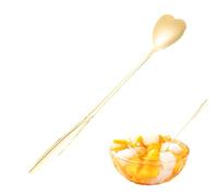 Cucchiaio Di Fiori - Cucchiaio A Forma Di Dorato Per Mescolare Il Caffè | Cucchiaino Da Caffè A Forma Di Fiori D'oro, Elegante Cucchiaio Da Mescolare Per Il Tè, Collego Incollato In Oro Floreale Per