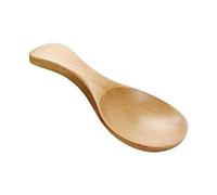 Cucchiaio di legno Mini condimento zucchero condimento sale miele cucchiaino crema legno caffè gelato cucchiaio tè O0W8 marmellata senape