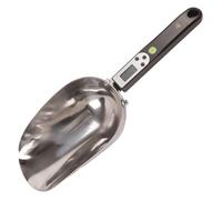 Cucchiaio di misurazione elettronico multifunzionale per alimenti per animali domestici e grani grossolani che pesano con manico ergonomico Capacità 5 kg Strumento di misurazione in acciaio