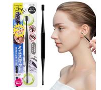 Cucchiaio di orecchio in silicone, cucchiaio di rimozione per l'orecchio, riutilizzabile per la scavazione del sopracciglio 'orecchio strumento portatile di scavo dei capelli 'orecchio