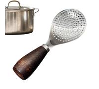 Cucchiaio di riso - Pala in acciaio con supporto, cucchiaio durevole resistente al calore per pentole antiaderenti, per servire cereali | Utensile da cucina indispensabile per la casa, la casa