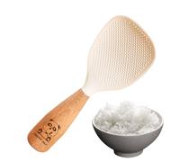 Cucchiaio Di Riso Verticale - Paletta Di Riso In Piedi | Supons Non Stick A Stick | Resti Di Servizio Resistenti Al Calore Spatola | Strumenti Da Cucina A Paddle Ergonomica Per Cucina Per Casa, Patate