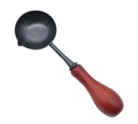 Cucchiaio di scioglimento della cera - cucchiai di sigillo, spoonn resistente al calore | 3,5 cm 1,38 pollici Strumento Spooon in metallo vintage, cucchiaio non calmo non stick, strumento di ut