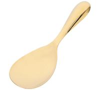 Cucchiaio Dorato Cucchiaino Da Servire Il Portata Per Riso