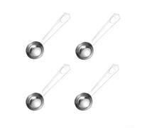 Cucchiaio dosatore approfondito da 20 ml in acciaio inossidabile 304 per cucinare, cuocere caffè, latte, spezie, con manico ergonomico e senza cuciture
