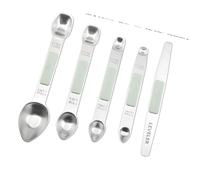 Cucchiaio dosatore in metallo Cucchiaino da tè Gadget da cucina Set cucchiai dosatori magnetici in acciaio inossidabile, con misurino livellatore