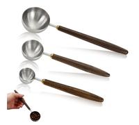 Cucchiaio dosatore per caffè Cucchiaio da caffè retrò Palette Caffè Dosierlöffel - Dosatore di Caffè per Moka, Cucchiaini Lunghi, Cucchiaini da Caffè Particolari
