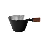 Cucchiaio Dosatore per Caffè, Pinza per Cucchiaio a Doppia V da Espresso in Acciaio Inox con Manico in Legno, Tazza da Caffè per Dessert e Cocktail, Gadget da Cucina