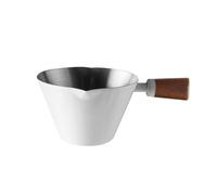 Cucchiaio Dosatore per Caffè, Pinza per Cucchiaio a Doppia V da Espresso in Acciaio Inox con Manico in Legno, Tazza da Caffè per Dessert e Cocktail, Gadget da Cucina