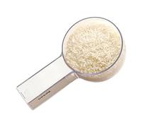 Cucchiaio dosatore per cereali, per uso alimentare, per farina di riso, multiuso, per cucinare, cuocere al forno, cibo per cani e gatti, cucchiai per cereali