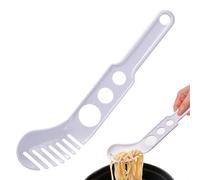 Cucchiaio dosatore per pasta - Cucchiaio per spaghetti con foro di misura, scolapasta multifunzione perpasta, verdure e ravioli, perporzionare e servire in cucina, in ABS resistente