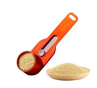 Cucchiaio Dosatore per Polveri | Misurino Imbuto | Accessorio da Cucina Multifunzione Antigoccia per Integratori Proteine Cottura Preparazione Pasti Casa e Campeggio