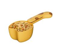 Cucchiaio dosatore per riso con cucchiaio per cibo per cani con clip per