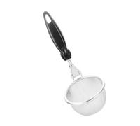 Cucchiaio Filtro in Acciaio Inox per Noodles e Pasta, Manico | Plastica Alimentare e Pp, Foro per Appendere, Pulizia Facile, per Tofu e Lasagne, Uso Domestico