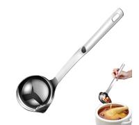 Cucchiaio filtro olio per la cottura,filtro olio da cucina,Cucchiaio colino | Mestolo per salsa di alimentare, cucchiaio separatore olio, separatore di grasso per il