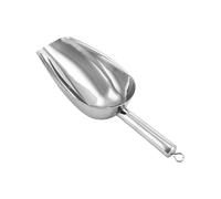 Cucchiaio for cubetti di ghiaccio in acciaio inossidabile, for buffet, spezie, caramelle, farina, noci per servire cibo per cucina, bar, feste di(6.8X21cm)