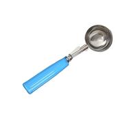 Cucchiaio for gelato alla frutta in acciaio inossidabile pratico con manico in plastica(5.8CM blue handle)
