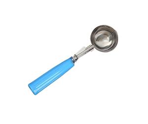 Cucchiaio for gelato alla frutta in acciaio inossidabile pratico con manico in plastica(5.8CM blue handle)
