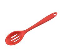 Cucchiaio forato antiaderente in silicone, cucchiaio da portata con manico lungo, cucchiaio scolapasta for accessori da cucina(Red-6841)