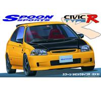 Cucchiaio Fujimi JAPAN ID-280 HONDA CIVIC Type R EK9 - kit modellino scala 1/24