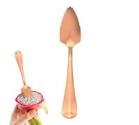 Cucchiaio In Acciaio Inossidabile | Utensile Seghettato Per Mangiare,Cucchiai Da Cucina Per Cereali | Per Frutta Dessert Colazione Spuntino