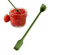 Cucchiaio in e silicone - Spatola a doppia testa, utensile da cucina flessibile | Utensile da cucina antiaderente per pane, burro, pane, marmellata, salse, cioccolato, arachidi, glassa, maionese
