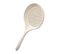 Cucchiaio in silicone resistente al calore, 17 cm, sgocciolamento rapido | Silicone resistente al calore, testa larga 17 cm, scolo rapido di olio e acqua, durevole, sicuro per liquidi caldi