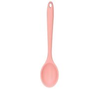 Cucchiaio in Silicone Rosa per Cucina e Zuppa, Semplice | Superficie Liscia, Facile da Pulire, Stabile e Affidabile, Facile da Portare, Colore Rosa Delicato