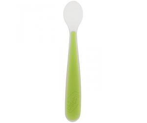Cucchiaio Morbido Chicco Silicone 6M+ Verde Take Eat Easy