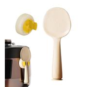 Cucchiaio paletta per riso per cucina in piedi | Scoop per riso autoportante con ventosa | accessorio da cucina ideale per regali donne uomini e riunioni familiari