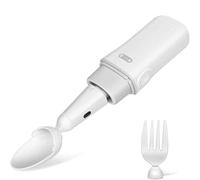 Cucchiaio Parkinson for tremore della mano, cucchiaio e forchetta stabili e divisibili con kit di sollevamento intelligente autostabilizzante, for pazienti di Parkinson o affetti da tremori