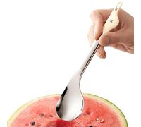 Cucchiaio per anguria - Cucchiaio da minestra in acciaio ergonomico | Scoop per frutta e formatore di bille,Per melalupo, hami, , burro, dolci, verdure e vegetariano, cucina