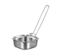 Cucchiaio per colino a pentola calda, cucchiaio per pastiglia in acciaio inox - berretto per pasta da cucina, utensili da cucina, scoop a fessura, cestino per friggere per la cottura della serra