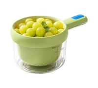 Cucchiaio per colino per frutta a doppio strato, per colino | per il risciacquo dei frutti di bosco per cucina, soggiorno, preparazione degli alimenti, verdure, frutti di bosco