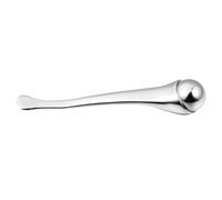 Cucchiaio per Crema Viso in Metallo Argento per Occhi | Spatola Cosmetica per Crema e Maschera, Favorisce L’Assorbimento del Contorno Occhi, Aiuta a Distendere le Rughe
