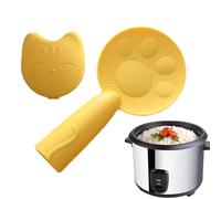 Cucchiaio per cuociriso,Pala per riso autoportante | Cucchiai di riso con motivo gatto dei cartoni animati, per cuociriso per tavolo da pranzo da cucina familiare