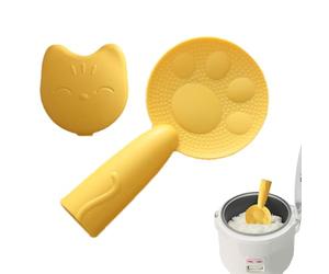 Cucchiaio per cuociriso | Palette per cuociriso antiaderenti per pala di riso - Cucchiai di riso con motivo gatto dei cartoni animati, per per tavolo da pranzo da cucina familiare