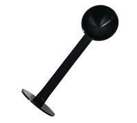Cucchiaio per espresso con manomissione, 15 x 5 x 4,6 cm, cucchiaio dosatore per caffè espresso, cucchiaio dosatore per caffè, martello per polvere, macchina per la casa, cucina