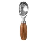 Cucchiaio per gelato in legno delicato Cucchiaio per gelato in legno Cucchiaio ergonomico per servire elegante accessorio da portata