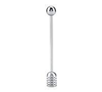 Cucchiaio per Miele, Mestolo per Miele in Acciaio Inossidabile Massiccio, Dosatore, Agitatore, Cucchiaio, Strumento per Mescolare, Cucchiaio per Miele e Sciroppo, Cucchiaio per Miele per Contenitori D