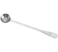 Cucchiaio per olive in acciaio inossidabile, cucchiaio da portata con manico lungo, cucchiaio per marmellata e marmellata, con foro di scarico, cucchiai da cucina, cucchiai da cucina