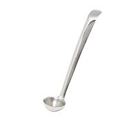 Cucchiaio per olive in acciaio inox Cucchiaio per ciliegie con foro di drenaggio Cucchiaio forato per marmellata Barattolo di utensili per servire Cucchiaio per olive con foro di drenaggio Cucchiaio f