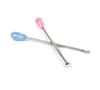 Cucchiaio per orecchio 2 pezzi in acciaio inossidabile cucchiaio orecchio adulto Pick Ear Tool Ear SpoonUseful