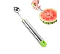 Cucchiaio per palline per frutta, manico antiscivolo in acciaio inossidabile e versatile, cucchiaio per biscotti - per cucina casa, festa, riunione, , sorbetto polpetta di carne, melalupo