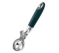 Cucchiaio per pasta per biscotti, palette da ghiaccio per congelatore, utensile in acciaio inossidabile 304 con manico ergonomico per servizio, taglio e formazione di palline di frutta