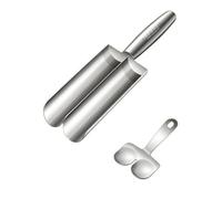 Cucchiaio per Polpette Resistente, Grande Doppia Fila, Acciaio Inossidabile 304
