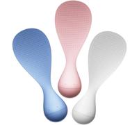 Cucchiaio per riso con salsa di soia, 3 pezzi, in ceramica, per cuociriso, per uso domestico, con tappo per porta per animali domestici